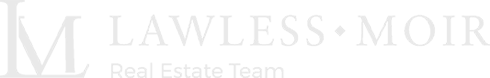 Lawless Moir logo white